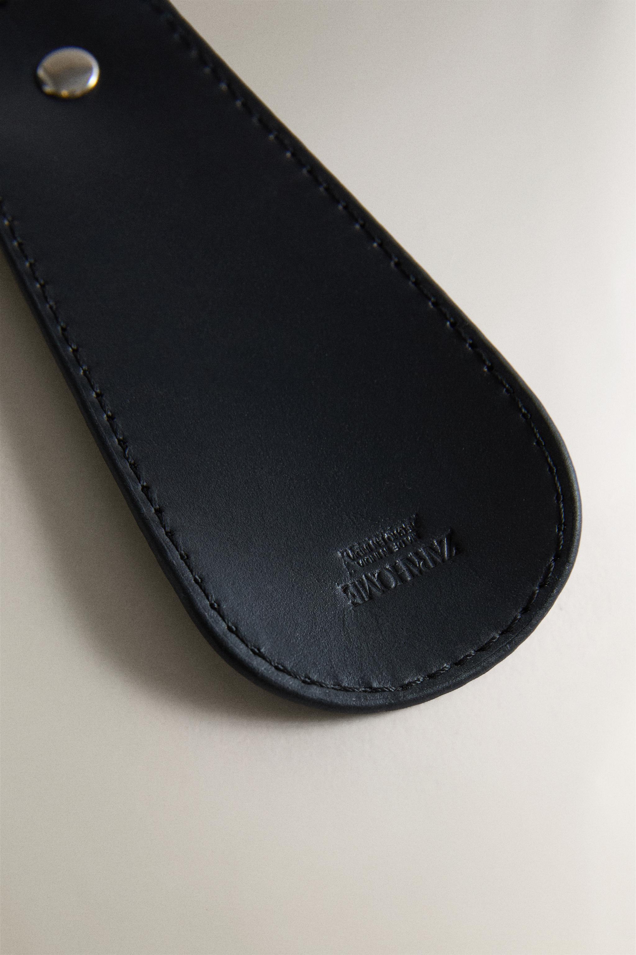 CHAUSSE-PIED DE VOYAGE ACIER ET CUIR